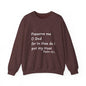 Trust in God Dark Colors Unisex Heavy Blend™ Crewneck Sweatshirt