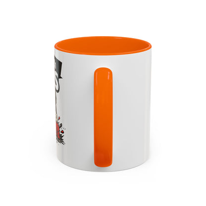 Walk with Jesus Coffee Mug — 'Walk with Jesus, Satan' Inspirational Christian Accent Mug