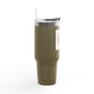 40oz Insulated Travel Mug — Faith Floral Design (Built on Faith)