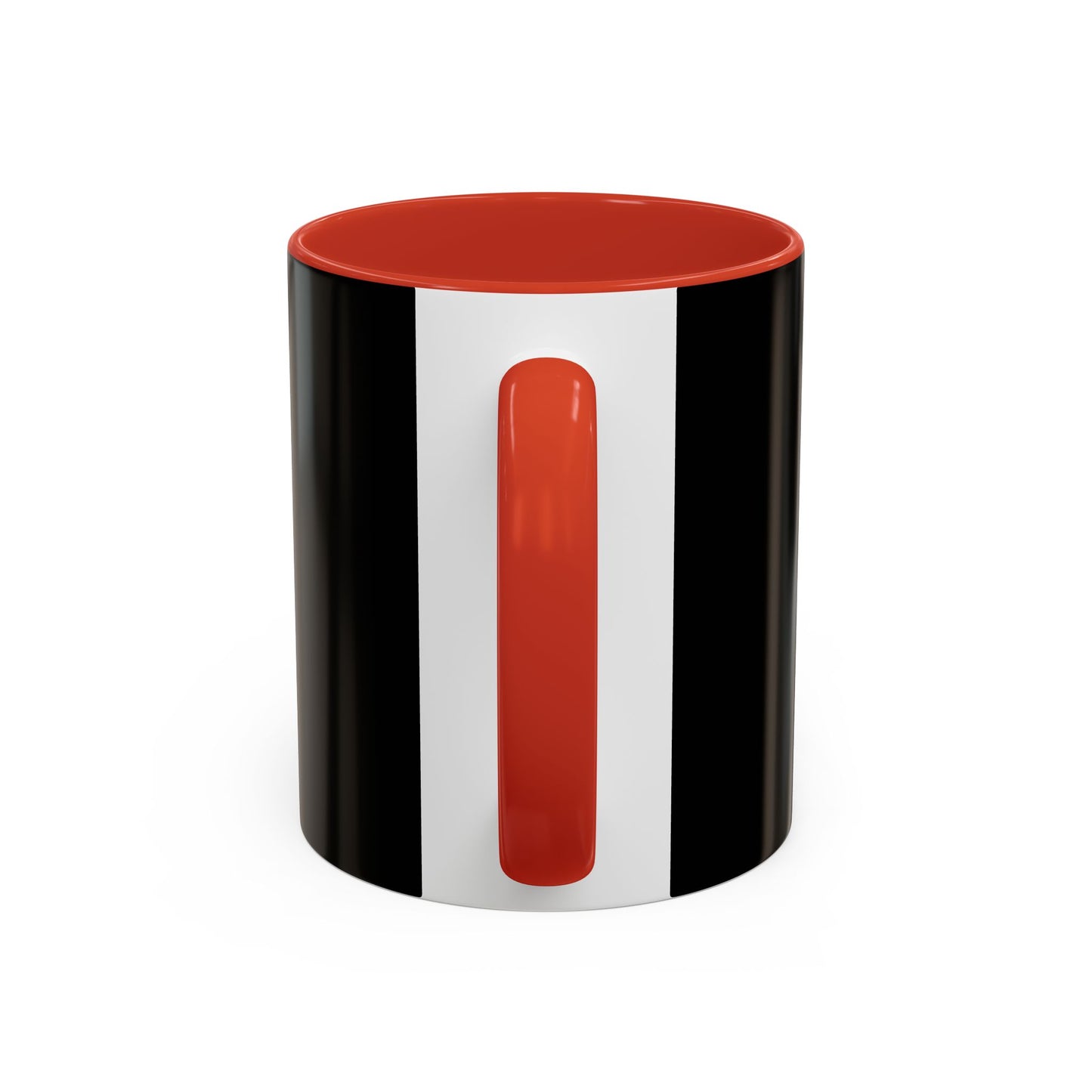 Faith Over Fear Black Coffee Mug — Inspirational Christian 11/15oz Accent Mug
