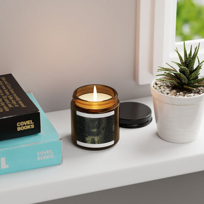 Amber Jar Soy Candle — Forest Scented Aromatic Candle (Multiple Sizes)