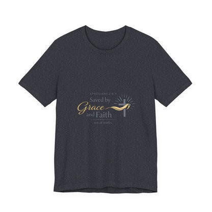 Saved By Grace T-Shirt - Dark Colors