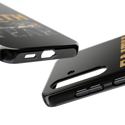 Faith Over Fear Tough Phone Case — Inspirational Christian Protective Phone Cover