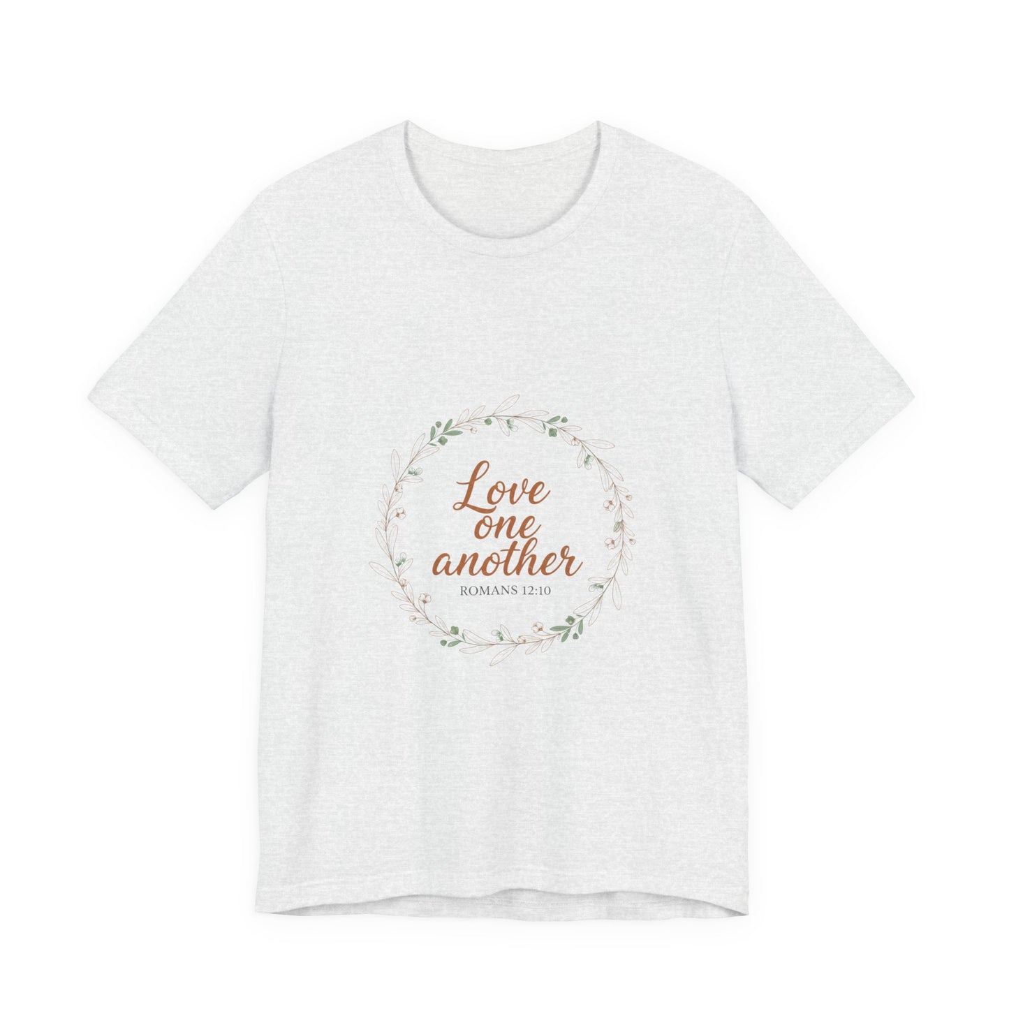 Love One Another Christian T-Shirt - Light Colors