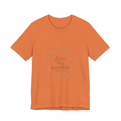 Love One Another Christian T-Shirt - Light Colors