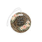 Floral Leopard 'God Is Always With Us' Luggage Tag