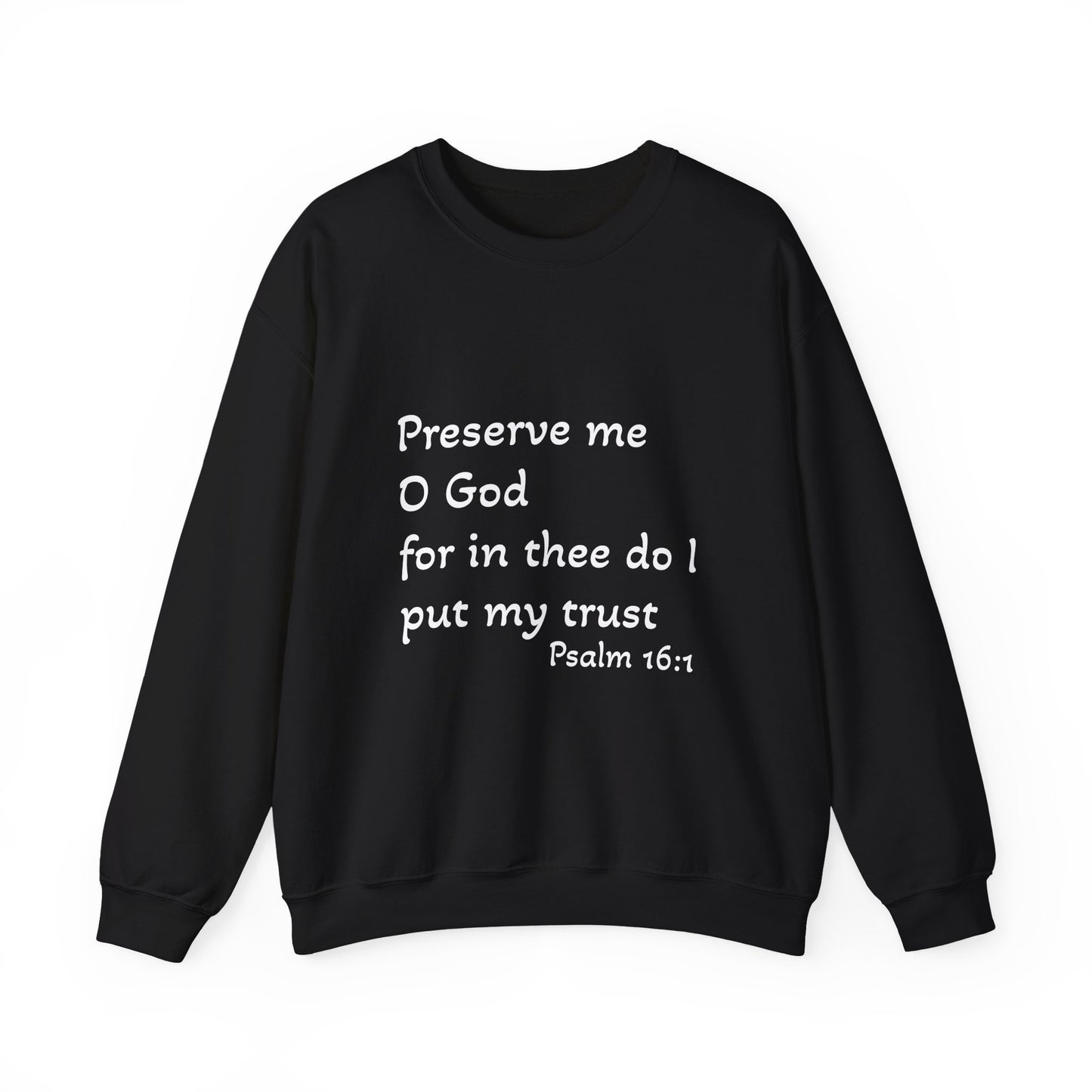 Trust in God Dark Colors Unisex Heavy Blend™ Crewneck Sweatshirt