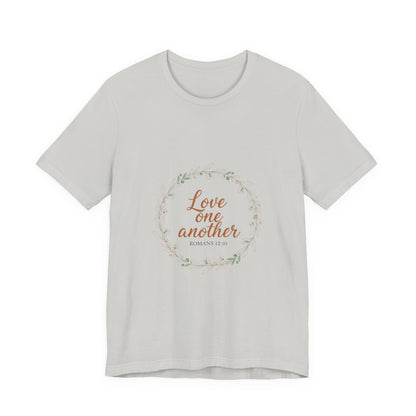 Love One Another Christian T-Shirt - Light Colors
