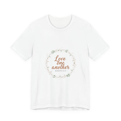 Love One Another Christian T-Shirt - Light Colors