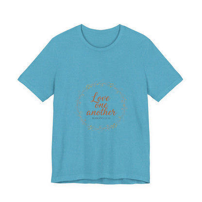 Love One Another Christian T-Shirt - Light Colors