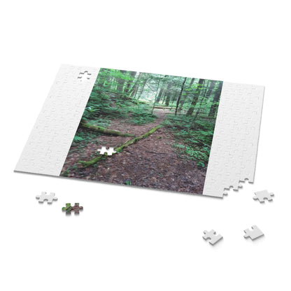 Forest Trail Puzzle - Scenic Woodland Path 120/252/500-Piece Jigsaw