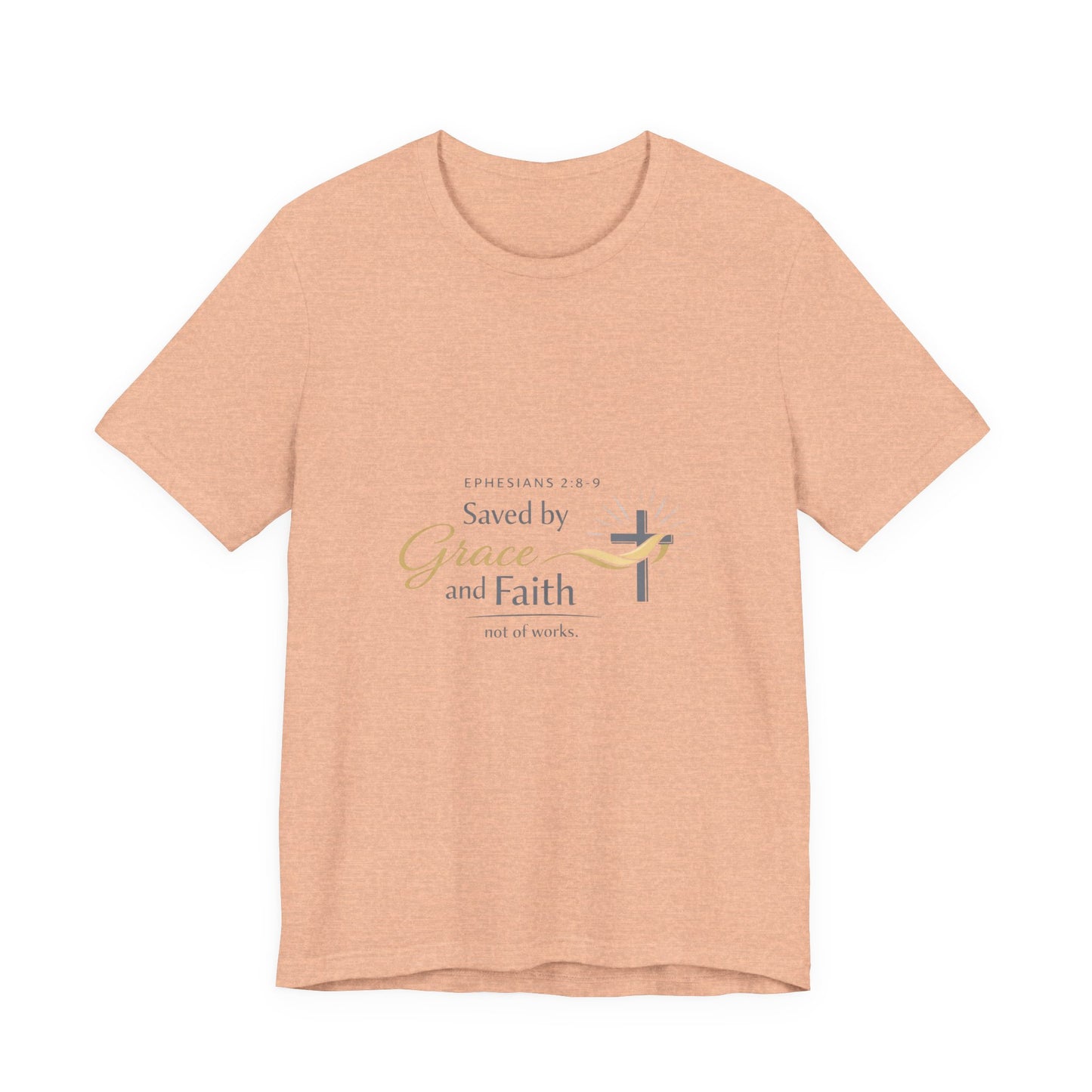Saved By Grace T-Shirt - Light Colors