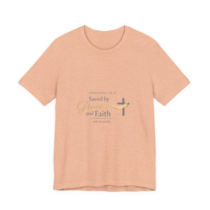 Saved By Grace T-Shirt - Light Colors