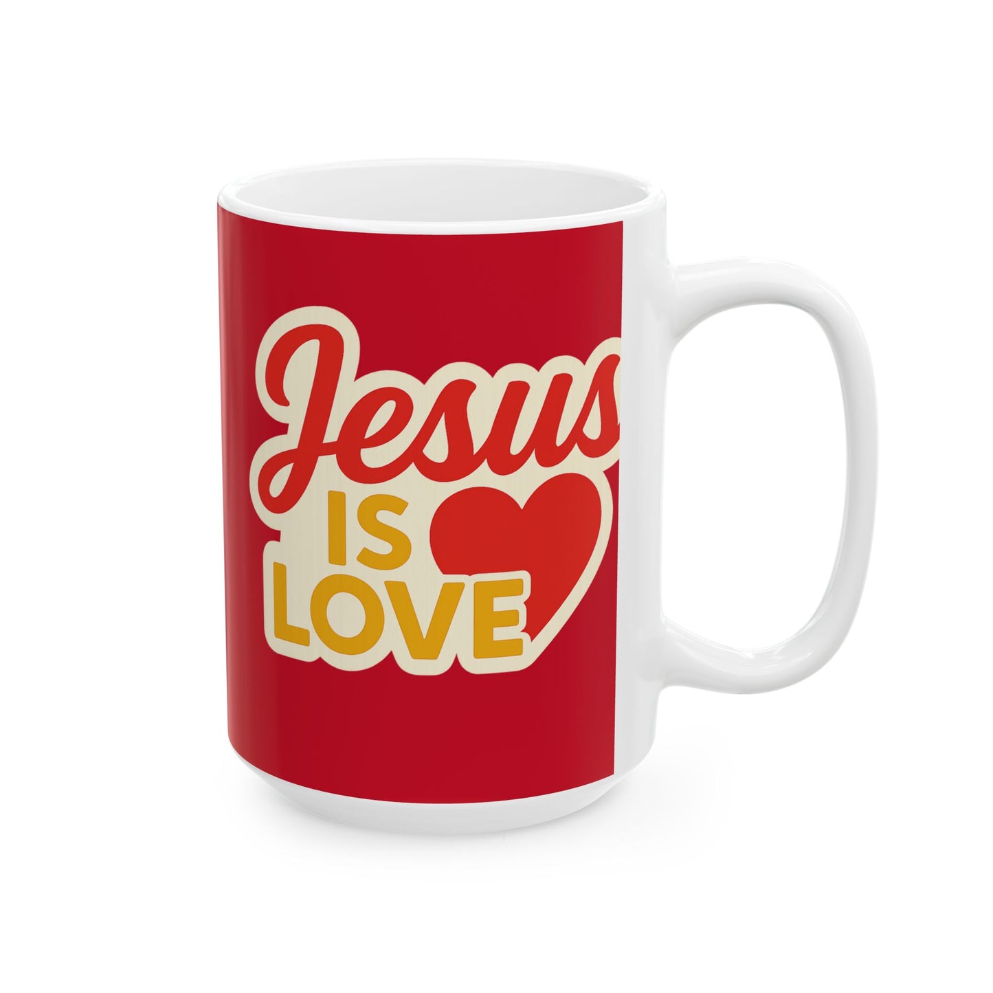 Valentine Heart Love Ceramic Mug (11oz/15oz)
