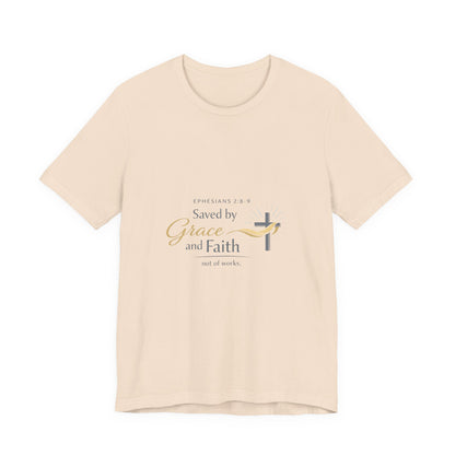 Saved By Grace T-Shirt - Light Colors