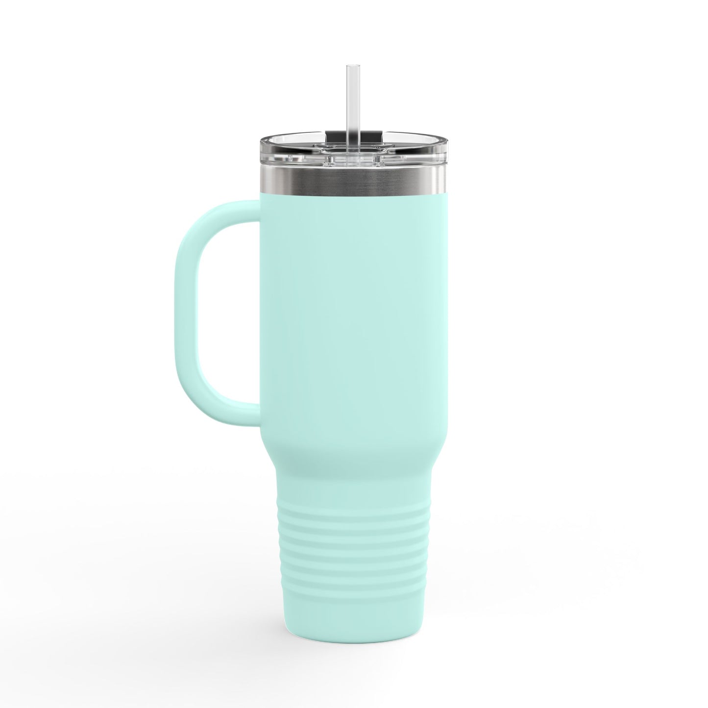 40oz Insulated Travel Mug — Faith Floral Design (Built on Faith)