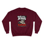 Walk with Jesus Dark Colors Graphic Crewneck (Anti-Satan Design)