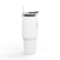 40oz Insulated Travel Mug — Faith Floral Design (Built on Faith)