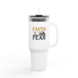 Faith Over Fear 40oz Insulated Travel Mug