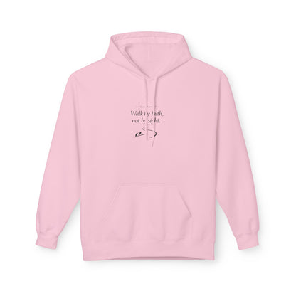 Walk in Faith Unisex Hoodie in Light Colors