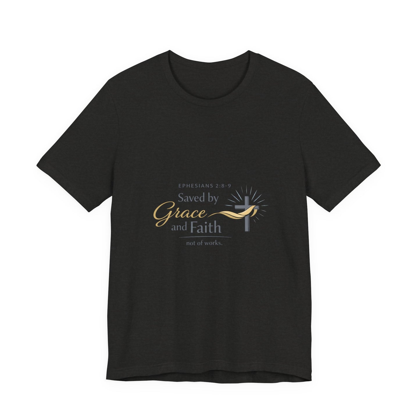Saved By Grace T-Shirt - Dark Colors