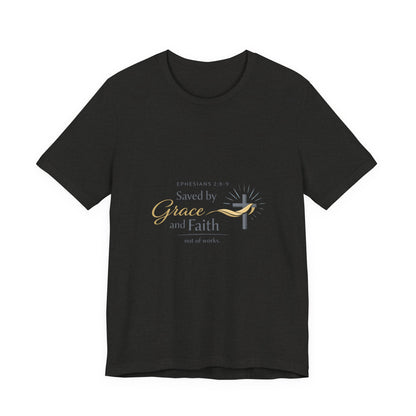 Saved By Grace T-Shirt - Dark Colors