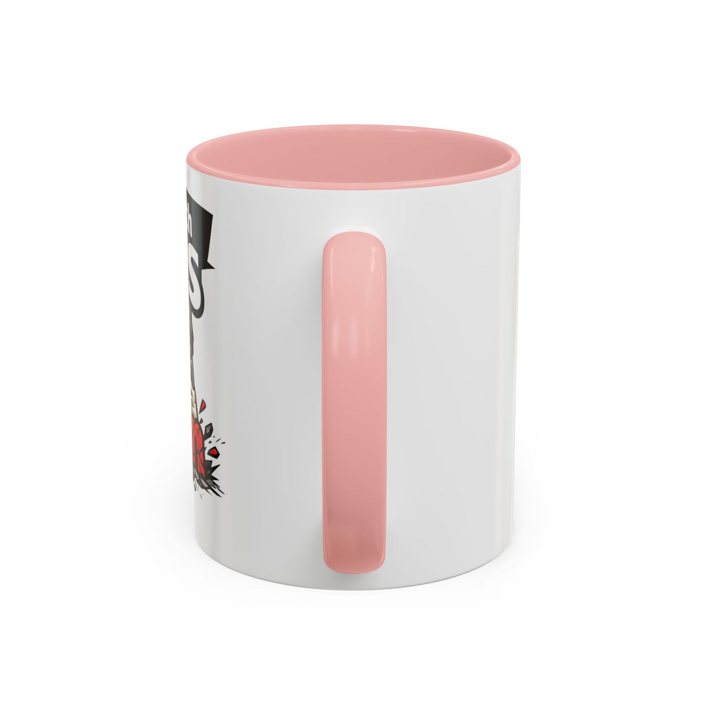 Walk with Jesus Coffee Mug — 'Walk with Jesus, Satan' Inspirational Christian Accent Mug