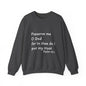 Trust in God Dark Colors Unisex Heavy Blend™ Crewneck Sweatshirt
