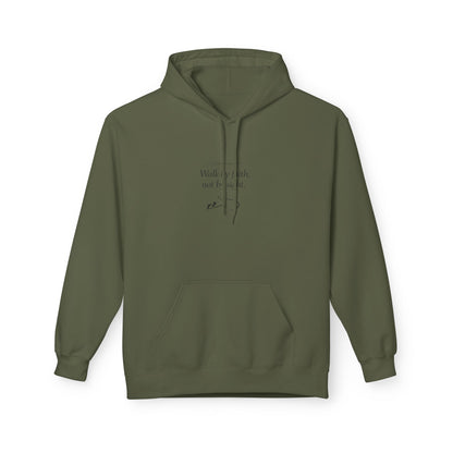 Walk in Faith Unisex Hoodie in Light Colors