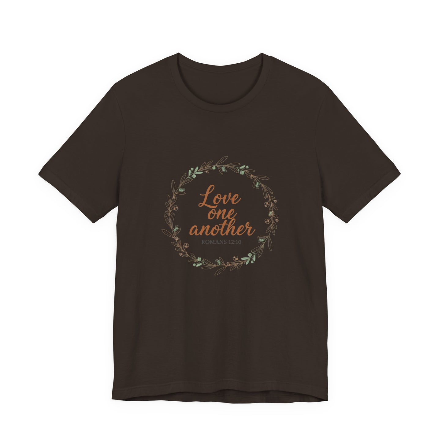 Love One Another Christian T-Shirt - Dark Colors