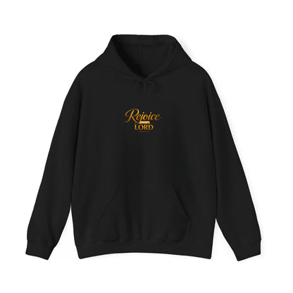 Rejoice in the Lord Hoodie - Dark Colors – Christian Faith Pullover