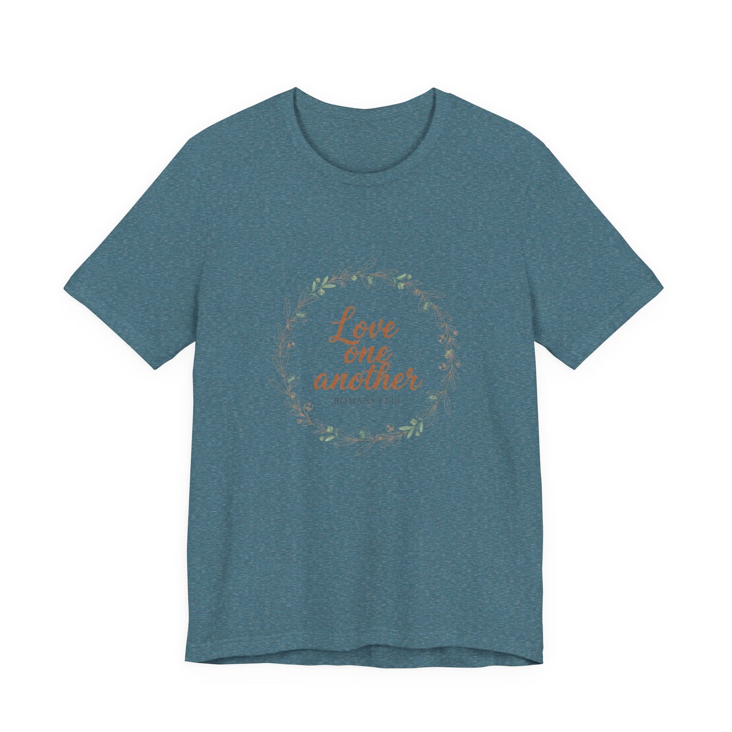 Love One Another Christian T-Shirt - Dark Colors
