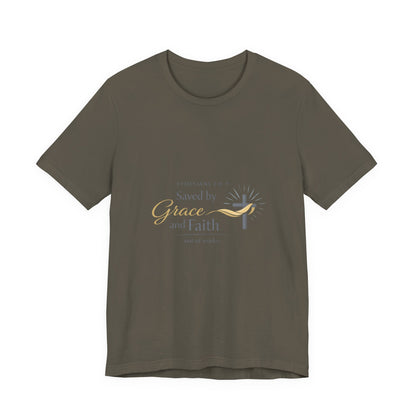 Saved By Grace T-Shirt - Dark Colors