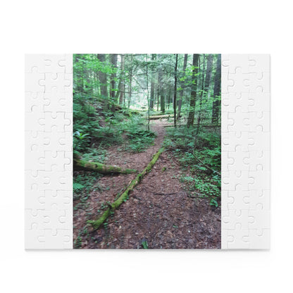 Forest Trail Puzzle - Scenic Woodland Path 120/252/500-Piece Jigsaw