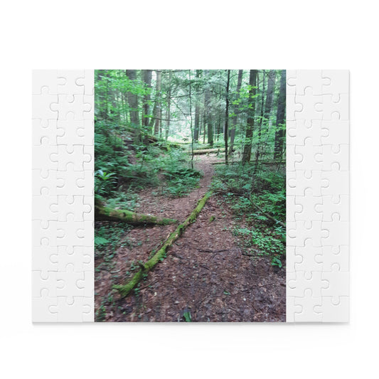 Forest Trail Puzzle - Scenic Woodland Path 120/252/500-Piece Jigsaw