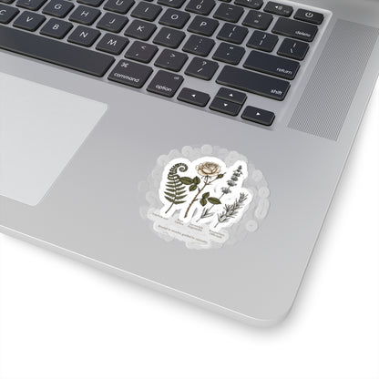 Floral Kiss-Cut Sticker