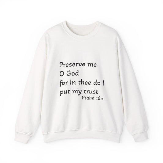 Trust in God Light Colors Unisex Heavy Blend™ Crewneck Sweatshirt