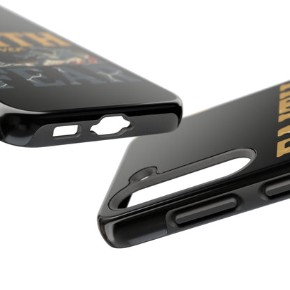 Faith Over Fear Tough Phone Case — Inspirational Christian Protective Phone Cover