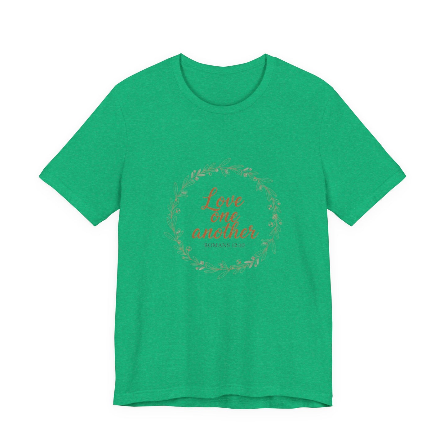 Love One Another Christian T-Shirt - Dark Colors
