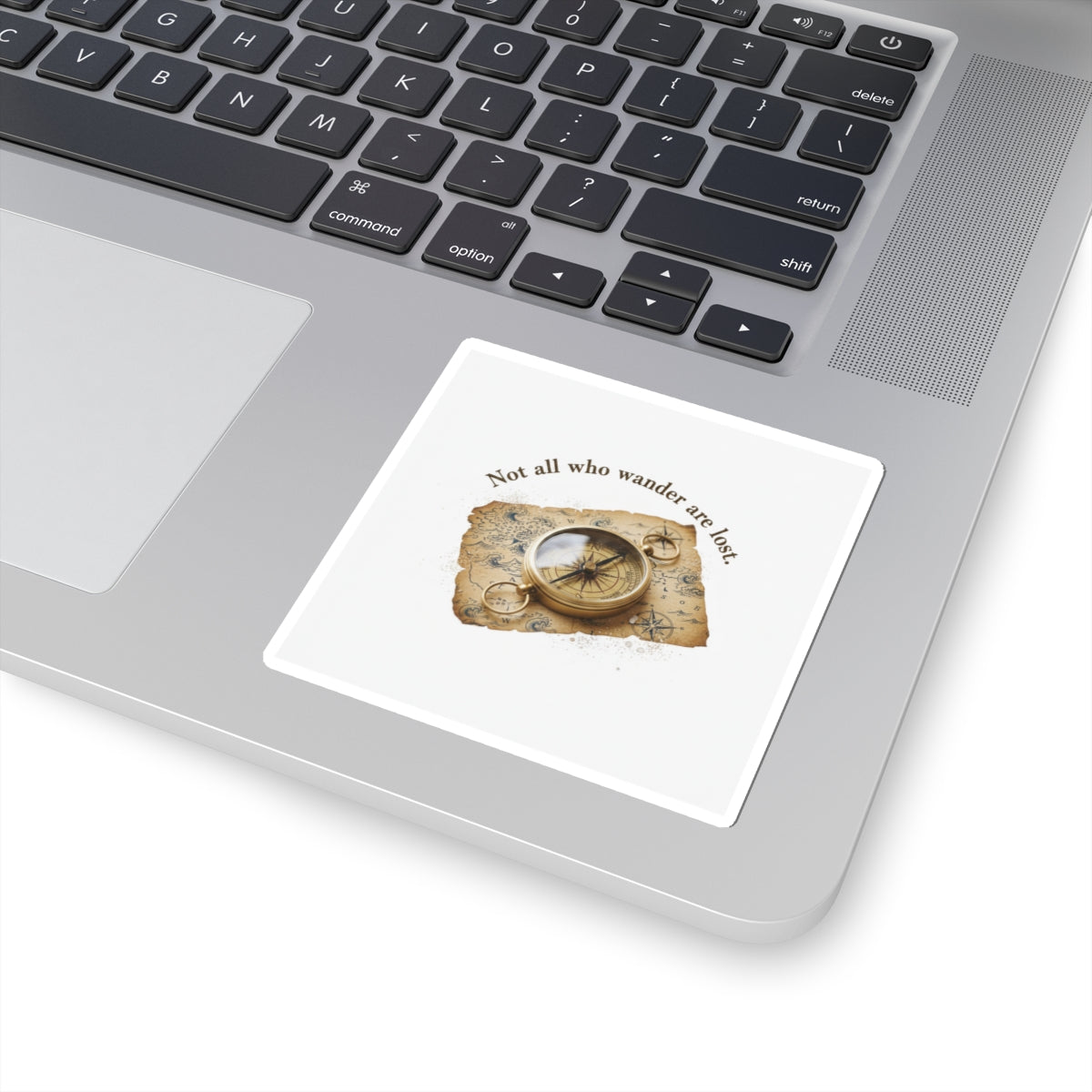 Compass Kiss-Cut Sticker