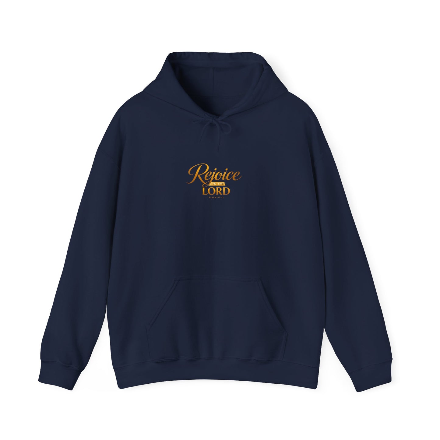 Rejoice in the Lord Hoodie - Dark Colors – Christian Faith Pullover
