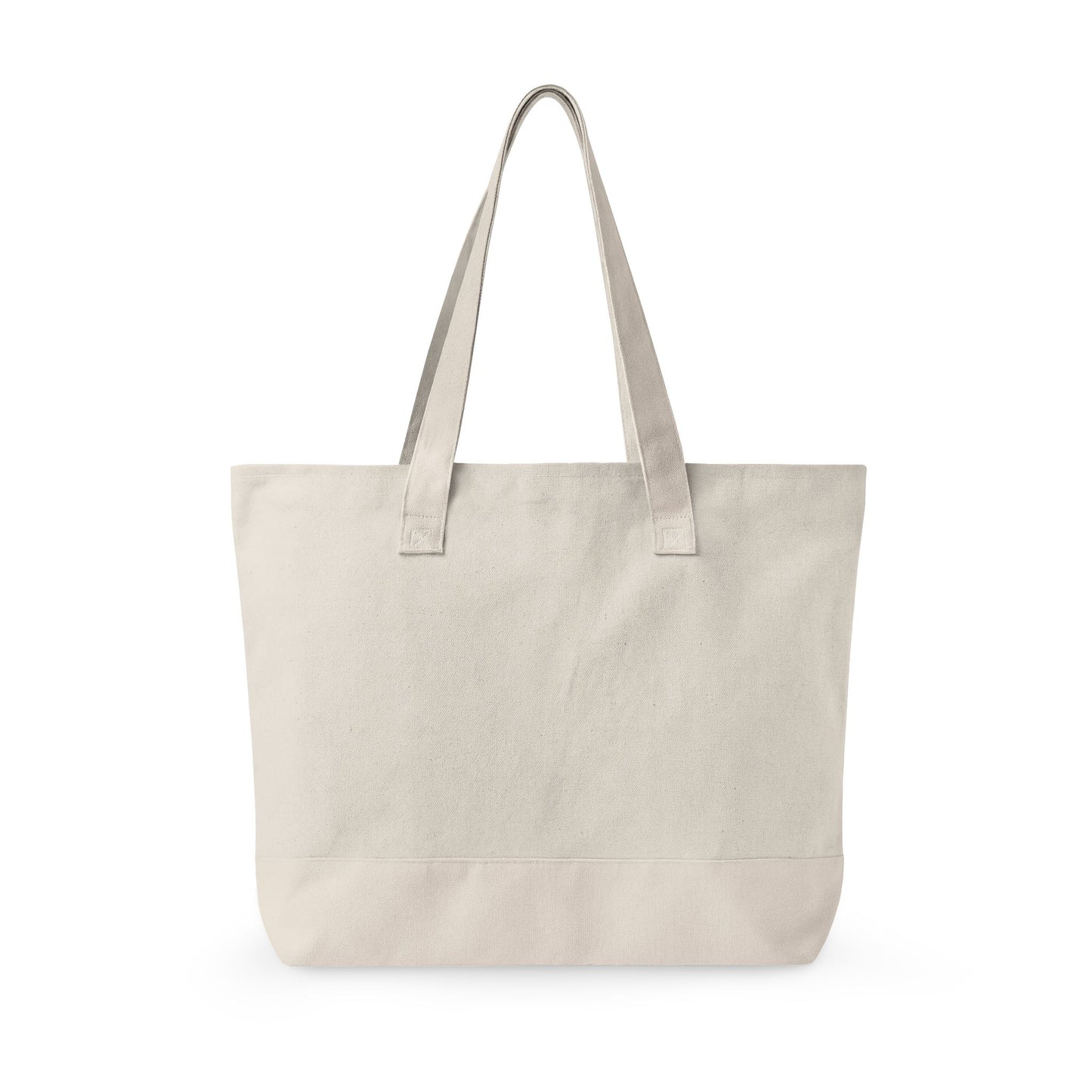 Canvas Tote Bag – “All You Need Is Love” Floral Zippered Tote