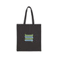 Tiny Rules for Life list tote, minimalist self-care mantra canvas tote
