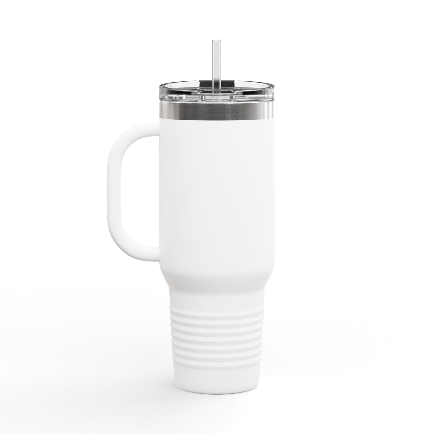 40oz Insulated Travel Mug — Faith Floral Design (Built on Faith)