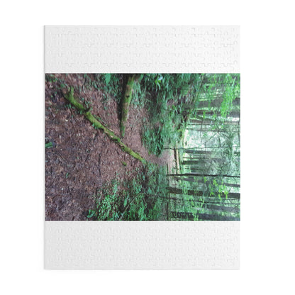 Forest Trail Puzzle - Scenic Woodland Path 120/252/500-Piece Jigsaw