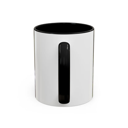 Mountain River Accent Coffee Mug — Scenic Cabin Stream Nature Gift