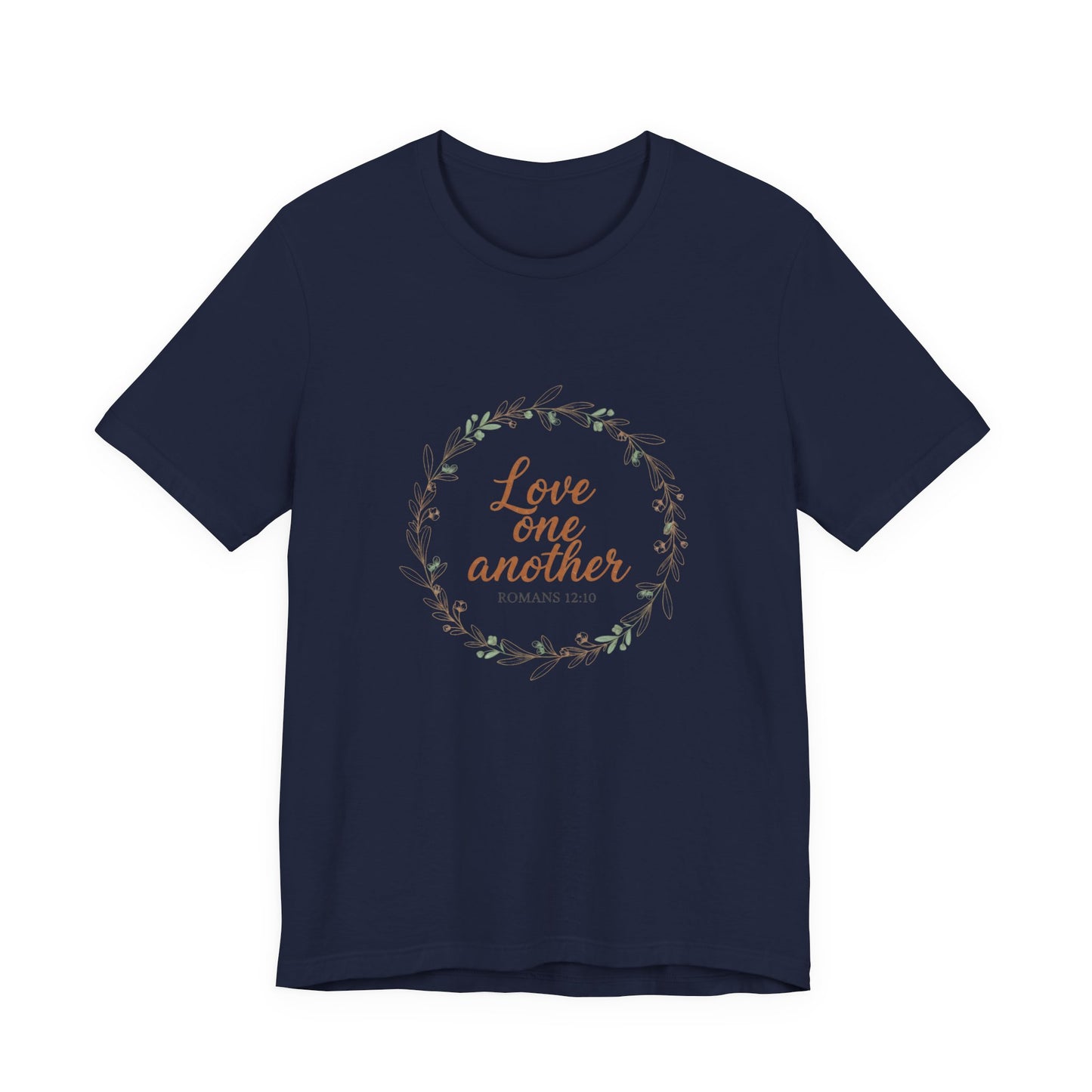 Love One Another Christian T-Shirt - Dark Colors