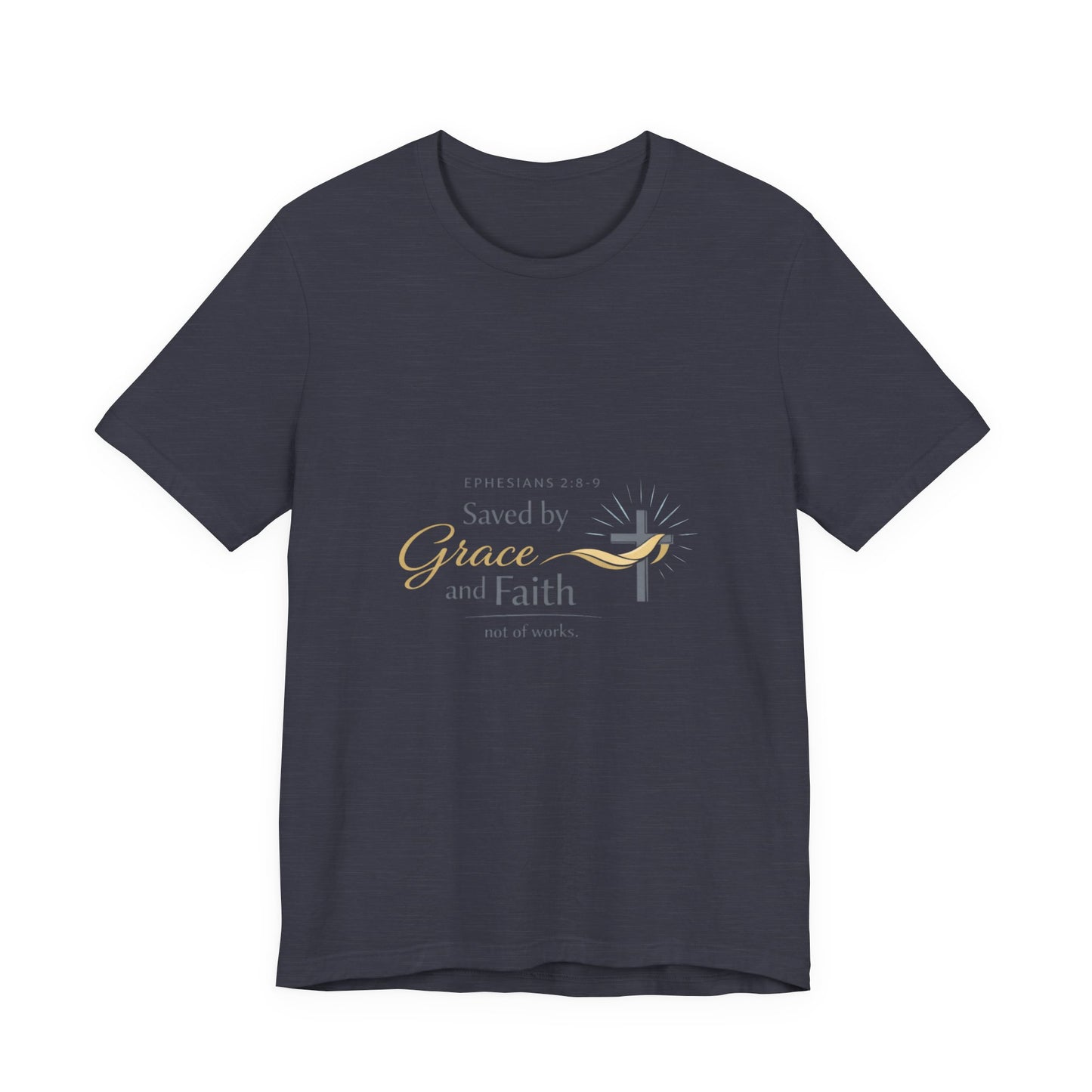 Saved By Grace T-Shirt - Dark Colors