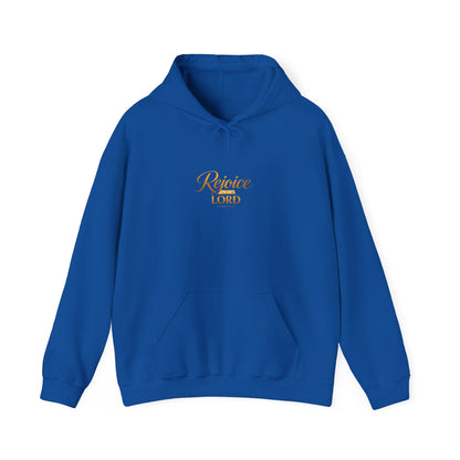 Rejoice in the Lord Hoodie - Dark Colors – Christian Faith Pullover