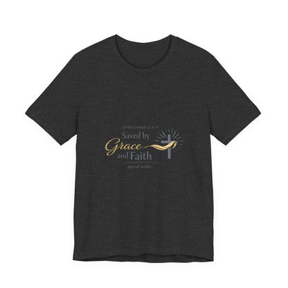 Saved By Grace T-Shirt - Dark Colors